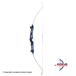USA Archery 66" Recurve Bow -Victory Sales Store 1760165 blue