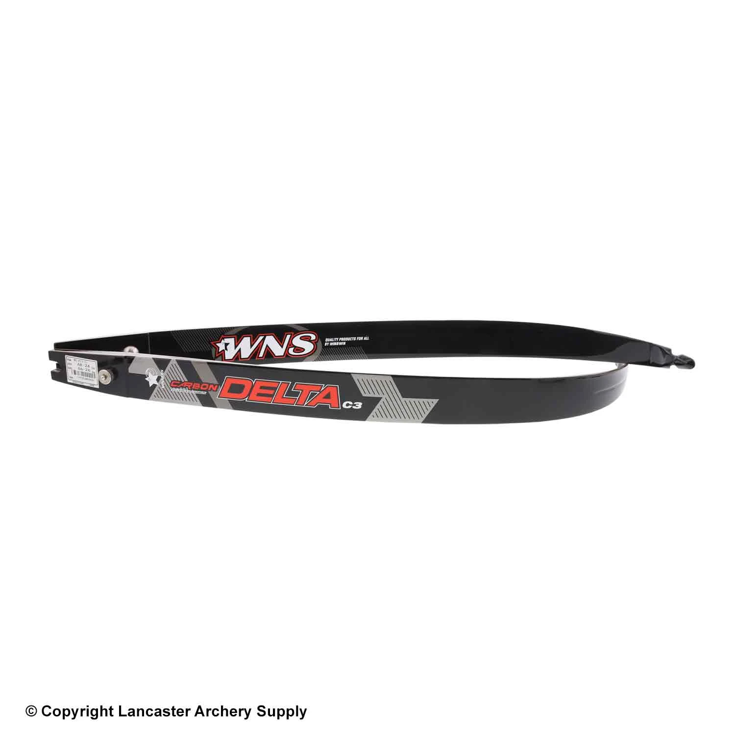 Win Win WNS Delta C3 Carbon/Wood ILF Recurve Limb (Open Box X1030223) 1 Win Win WNS Delta C3 Carbon/Wood ILF Recurve Limb (Open Box X1030223)