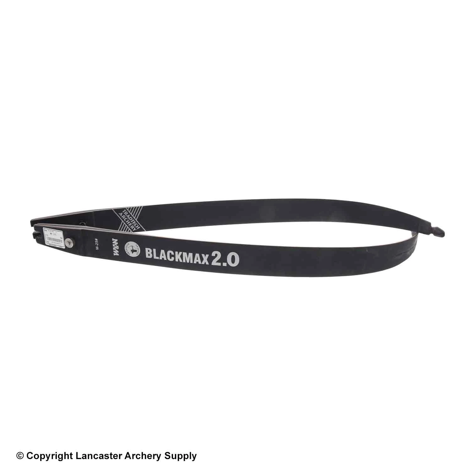 TradTech Black Max 2.0 Glass/Wood Recurve Limbs (Open Box X1031262) 1 TradTech Black Max 2.0 Glass/Wood Recurve Limbs (Open Box X1031262)